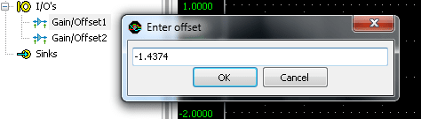 Enter offset
