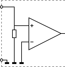 Single-ended ingang