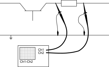 Single ended measuring