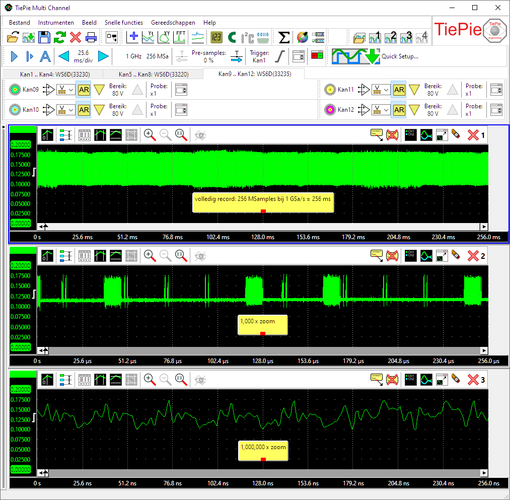Zoom 1 miljoen keer in