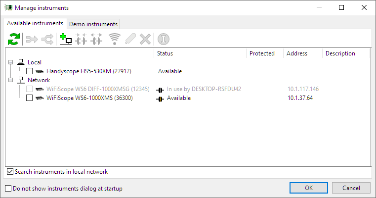 Network Plug in and Measure