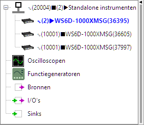 Meer standalone instrumenten opgenomen