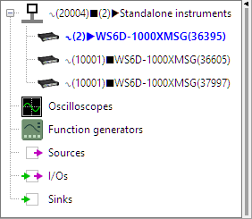 Multiple standalone instruments listed