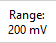 Input range indicator