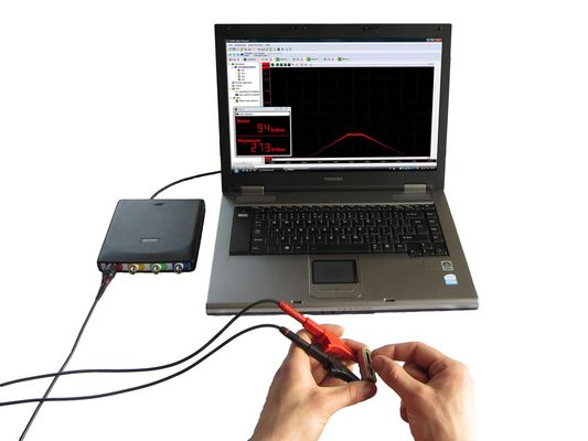 Resistance measurement on a potentiometer